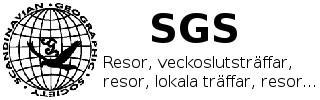 SGS: resor, veckoslutsträffar, lokala träffar...