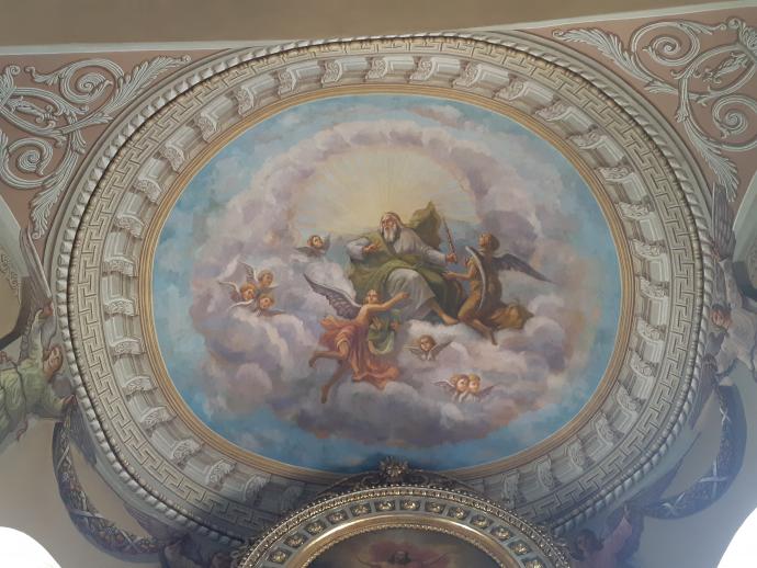 Church ceiling Satu Mare