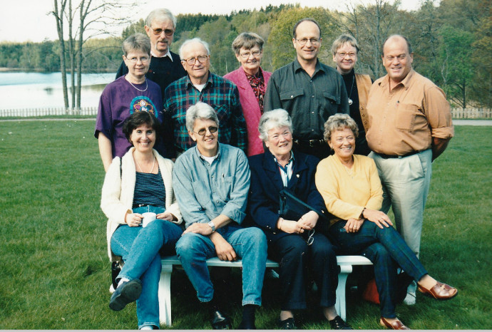 Nyvald styrelse på årsmötet i Flämslätt 1999